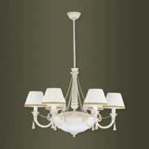 Люстра с абажуром Kutek Roma ROM-ZW-3+1 (P/A)